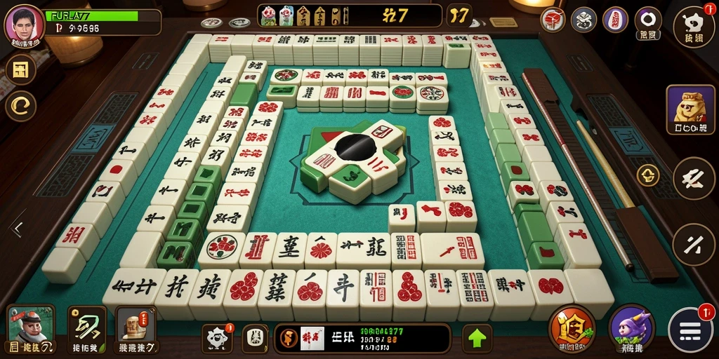 Gameplay FURLA77 yang seru dengan grafis Mahjong yang menarik.