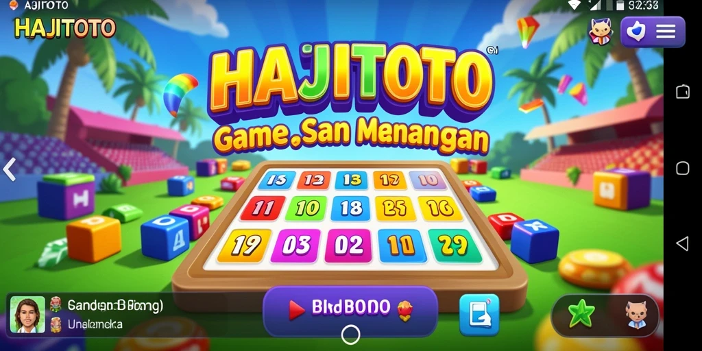 Tampilan gameplay seru dalam HAJITOTO yang menggugah semangat.