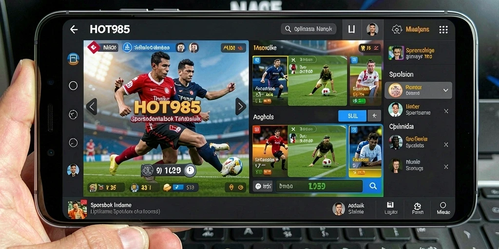 Tampilan screenshot HOT985 dengan gameplay Sportsbook yang menarik.