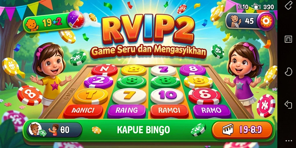 Tampilan gameplay seru dan interaktif dalam RVIP2.
