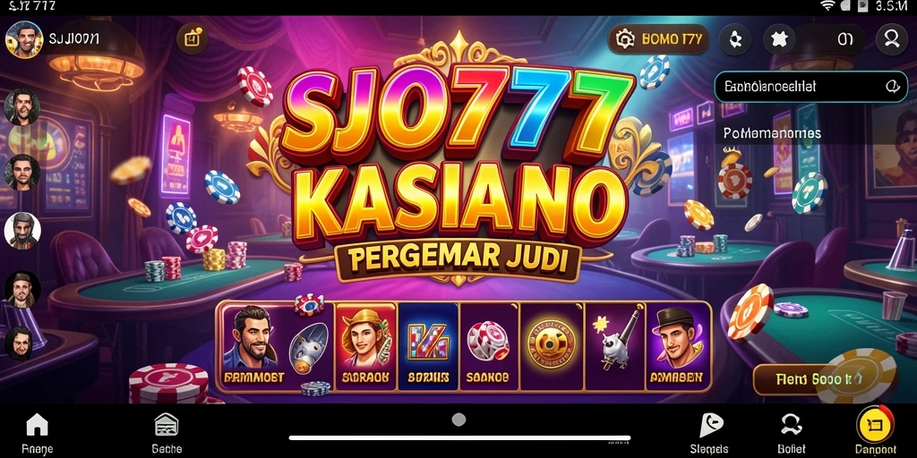 Tampilan gameplay SJO777 yang menarik dan menantang.